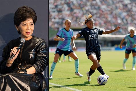 Michele Kang’s global investment in women’s soccer on display .
